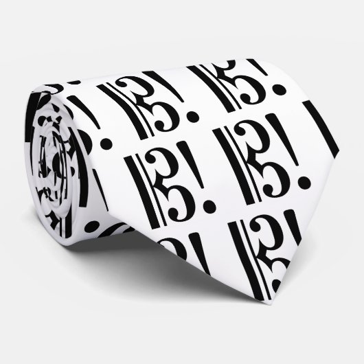 Alto Clef Viola Stropdas (Opgerold)