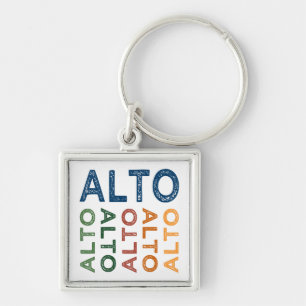 Alto Colorful Sleutelhanger