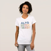 Alto Colorful T-shirt (Voorkant volledig)