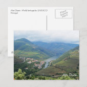 Alto Douro, Werelderfgoed door UNESCO-Briefkaart Briefkaart (Voorkant / Achterkant)