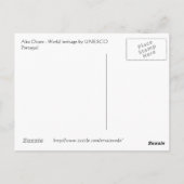 Alto Douro, Werelderfgoed door UNESCO-Briefkaart Briefkaart (Achterkant)