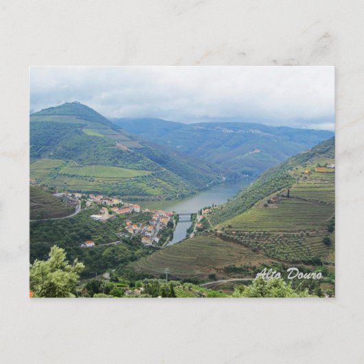 Alto Douro, Werelderfgoed door UNESCO-Briefkaart Briefkaart (Voorkant)