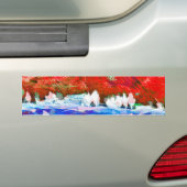 alto ilmari - herfstlandschap bumpersticker (Op auto)