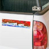 alto ilmari - herfstlandschap bumpersticker (Op Truck)