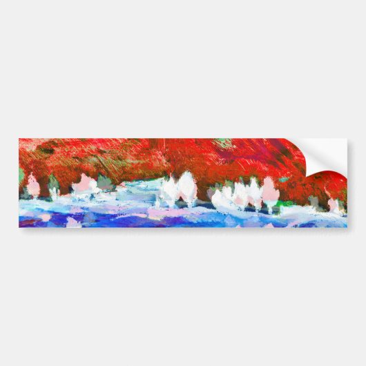 alto ilmari - herfstlandschap bumpersticker (Voorkant)