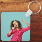 Alto Musical Heart Singing Part Sleutelhanger (Achterkant)