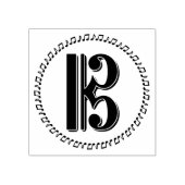 Alto of Tenor Clef Music Note Design C Clef Rubberstempel (Afrduk)