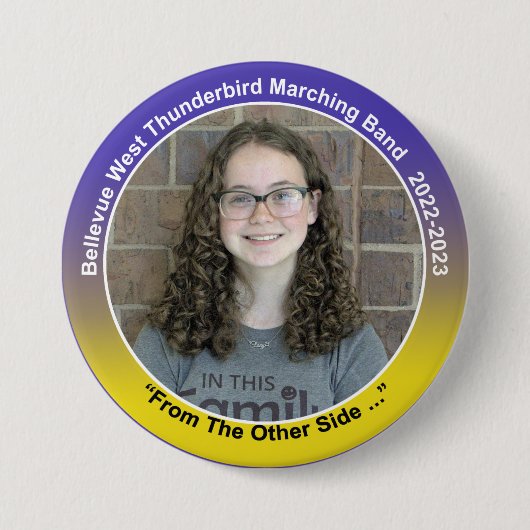 Alto Sax Cloey 9 Ronde Button 7,6 Cm (Voorkant)