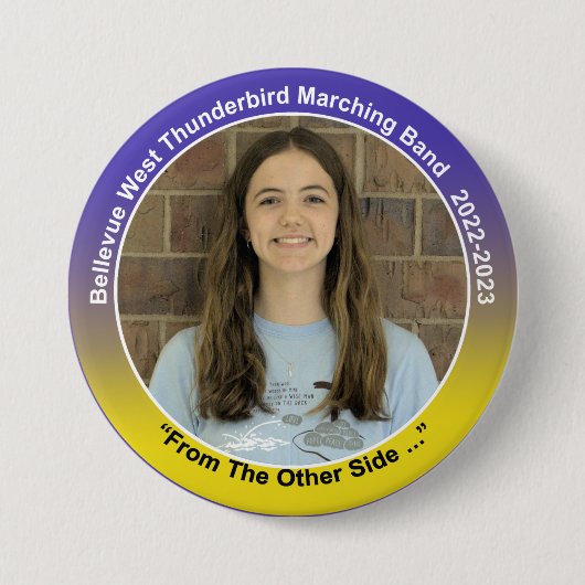 Alto Sax Katie 10 Ronde Button 7,6 Cm (Voorkant)