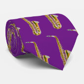 Alto Sax - Paars Stropdas (Opgerold)