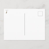 Alto saxofone briefkaart (Achterkant)