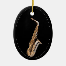 Alto saxofone keramisch ornament