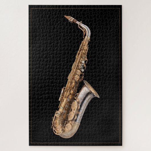 Alto saxofone legpuzzel (Verticaal)