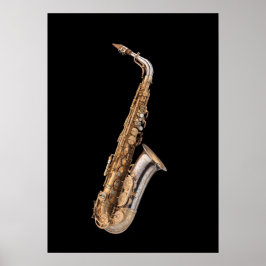 Alto saxofone poster