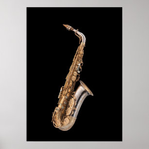 Alto saxofone poster