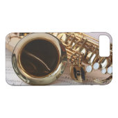 Alto Saxophone Music Case-Mate iPhone Case (Achterkant (Horizontaal))