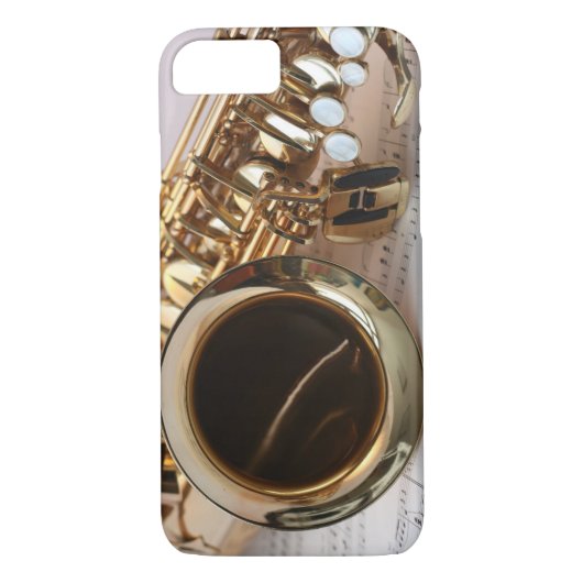 Alto Saxophone Music Case-Mate iPhone Case (Achterkant)