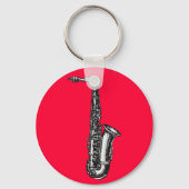 Alto Saxophone Sleutelhanger (Voorkant)