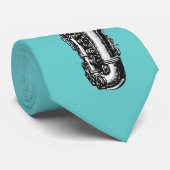 Alto Saxophone Stropdas (Opgerold)