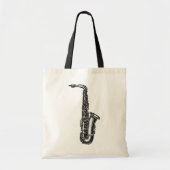 Alto Saxophone Tote Bag (Voorkant)