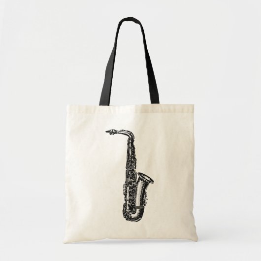 Alto Saxophone Tote Bag (Voorkant)