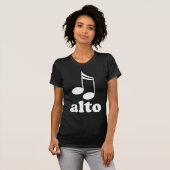 Alto Singer GIft T-shirt (Voorkant volledig)