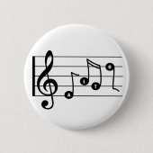 Alto Singer Musical Button (Voorkant)