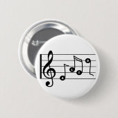 Alto Singer Musical Button (Voorkant /achterkant)