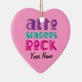 Alto Singers Rock Choir Music Ornament Gift (Rechts)