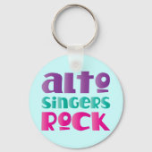  Alto Singers Rock Gift Sleutelhanger (Voorkant)