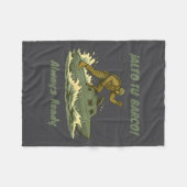 Alto Tu Barco! Coast Guard Novelty Gift  Fleece Deken (Voorkant (Horizontaal))