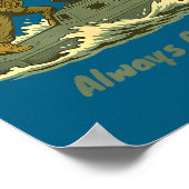 Alto Tu Barco! Coast Guard Novelty Gift Poster (Hoek)