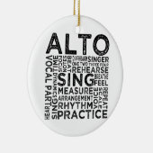 Alto Typografie Keramisch Ornament (Rechts)