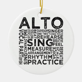 Alto Typografie Keramisch Ornament
