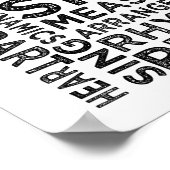 Alto Typografie Poster (Hoek)