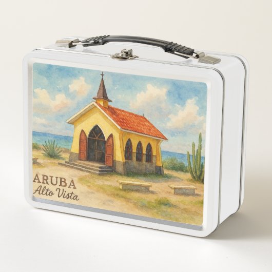 Alto Vista Aruba aquarel (Voorkant)