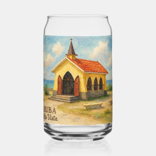 Alto Vista Aruba aquarel Blikvorm Glas