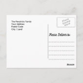 Alto Vista Chapel in Aruba Briefkaart (Achterkant)