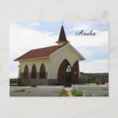 Alto Vista Chapel in Aruba Briefkaart (Voorkant)