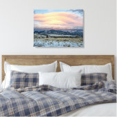Altocumus Standing Lenticular Clouds Canvas Afdruk (Insitu (Slaapkamer))