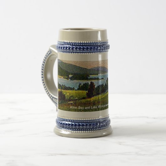 Alton Bay en Lake Winnipesaukee, New Hampshire Bierpul (Voorkant links)