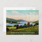 Alton Bay en Lake Winnipesaukee, New Hampshire Briefkaart (Voorkant / Achterkant)