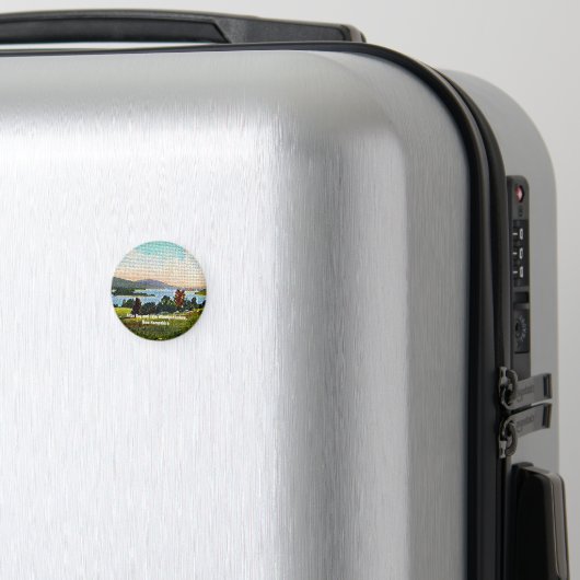 Alton Bay en Lake Winnipesaukee, New Hampshire Magneet (Insitu (bagage))