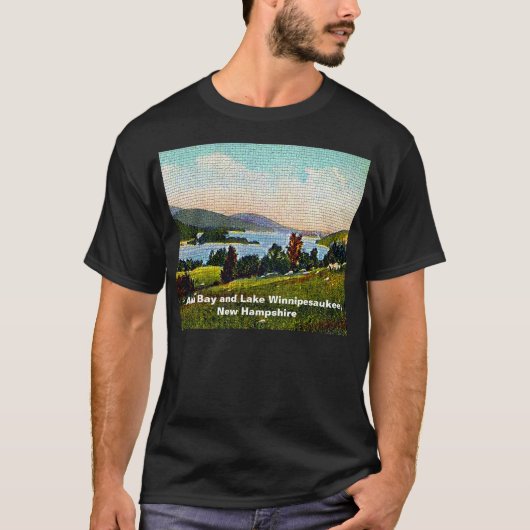 Alton Bay en Lake Winnipesaukee, New Hampshire T-shirt (Voorkant)