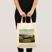Alton Bay en Lake Winnipesaukee, New Hampshire Tote Bag (Voorkant (product))