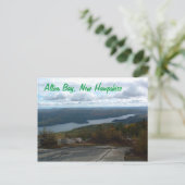 Alton Bay New Hampshire briefkaart (Staand voorkant)