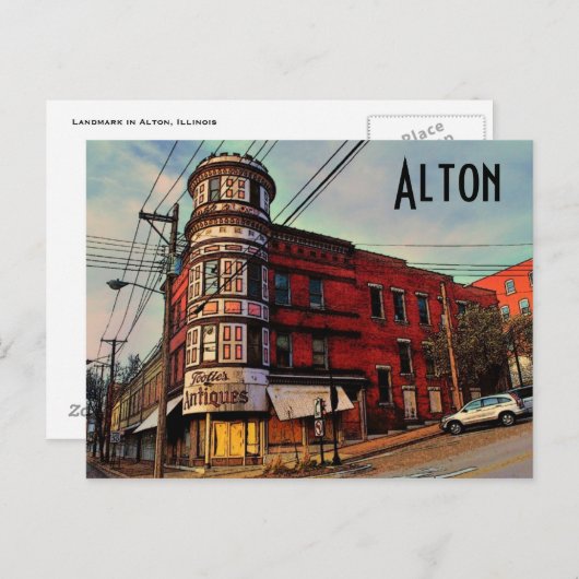 Alton Briefkaart (Voorkant / Achterkant)