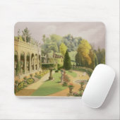 Alton Gardens uit "The Gardens of England", 1857 Muismat (Met muis)