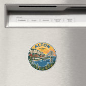 Alton Illinois VS Magneet (Insitu (Vaatwasser))