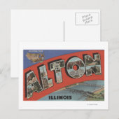 Alton, IllinoisLarge Letter ScenesAlton, IL Briefkaart (Voorkant / Achterkant)